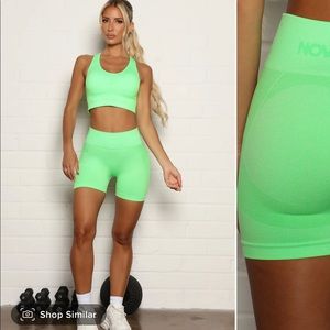 Baby blue nova sport shorts